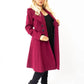 Kirsty Slim Fit A-Line Coat