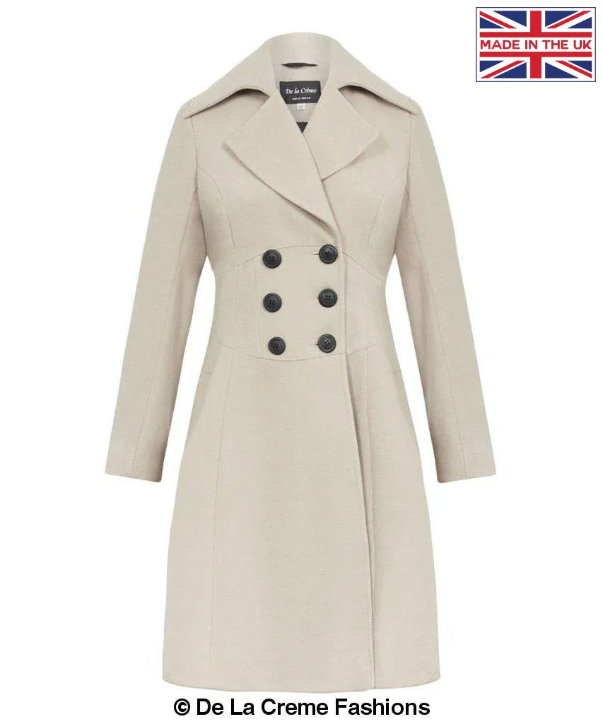 Kirsty Slim Fit A-Line Coat