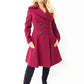 Kirsty Slim Fit A-Line Coat