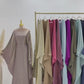 Womens Shimmer Butterfly Abaya Dress