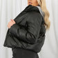 Pu Boxy Puffer Jacket