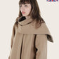 SCARPIA - Wool & Cashmere Overcoat With Scarf Detail