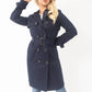 Alexis Slim Fit Trench Coat