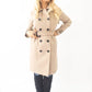 Alexis Slim Fit Trench Coat