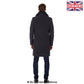 De La Creme MAN - Wool Mix Overcoat With Faux Fur Collar