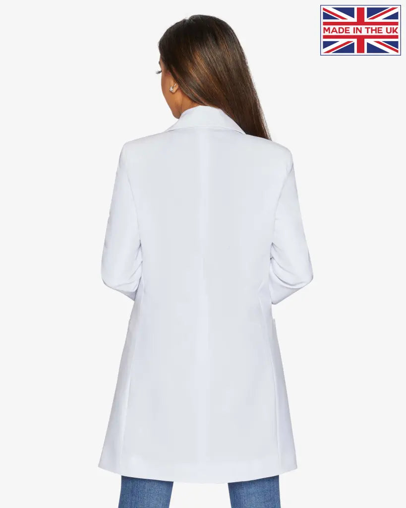 De La Creme Womens Nadine Formal Longline Blazer