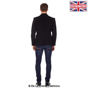 De La Creme MAN - Men's Wool & Cashmere Blend Blazer