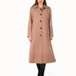 De La Creme - Womens Longline Hooded Winter Coat