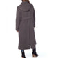 De La Creme - Womens Longline Hooded Winter Coat