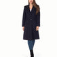 De La Creme - Women's Mohair Blend Longline Winter Coat