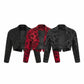De La Creme - Womens Open Front Bolero Shrug Ladies Tribal Printed Short Blazer