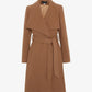 Harpreet Waterfall Lapel Double Breasted Duster Coat