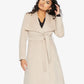 Harpreet Waterfall Lapel Double Breasted Duster Coat