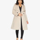 Harpreet Waterfall Lapel Double Breasted Duster Coat