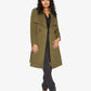 Harpreet Waterfall Lapel Double Breasted Duster Coat