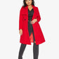 Harpreet Waterfall Lapel Double Breasted Duster Coat