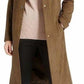 Ex Per Una - Womens Tan Brown Suedette Longline Duster Coat