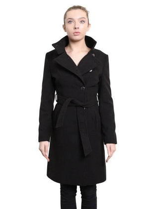 De La Creme - Womens Hip Length Keep It Simple Coat