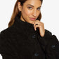 Julie High Neck Borg Teddy Coat