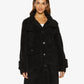 Julie High Neck Borg Teddy Coat