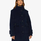 Julie High Neck Borg Teddy Coat