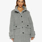 Julie High Neck Borg Teddy Coat