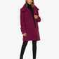 Julie High Neck Borg Teddy Coat