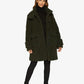 Julie High Neck Borg Teddy Coat