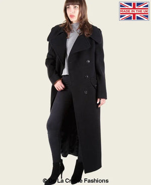 MARQUETTA - Double Breasted Long Coat