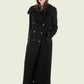 MARQUETTA - Double Breasted Long Coat