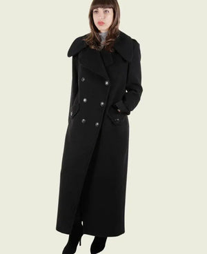 MARQUETTA - Double Breasted Long Coat