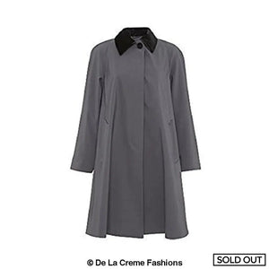 De La Creme - Womens Spring/Summer Plus Size Lightweight Swing Coat
