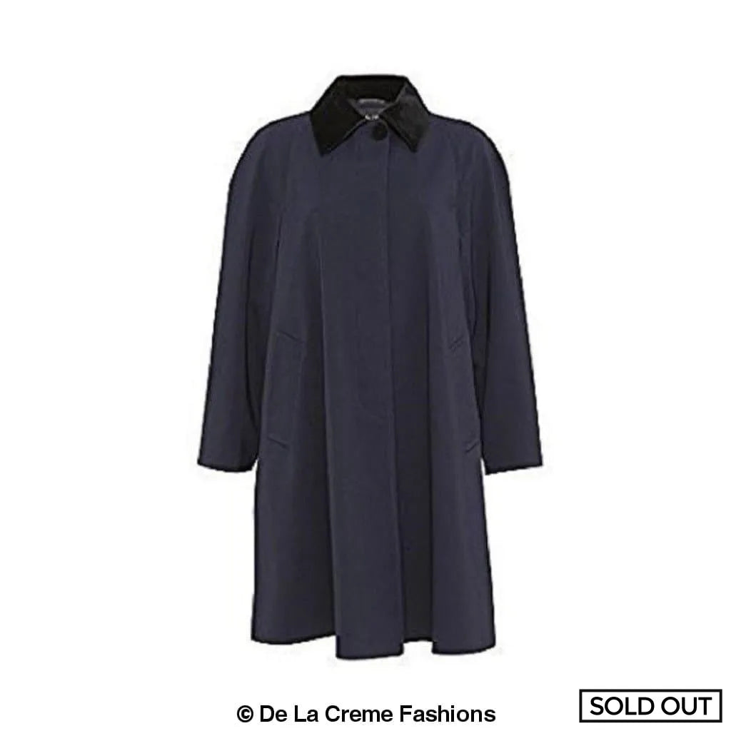 De La Creme - Womens Spring/Summer Plus Size Lightweight Swing Coat