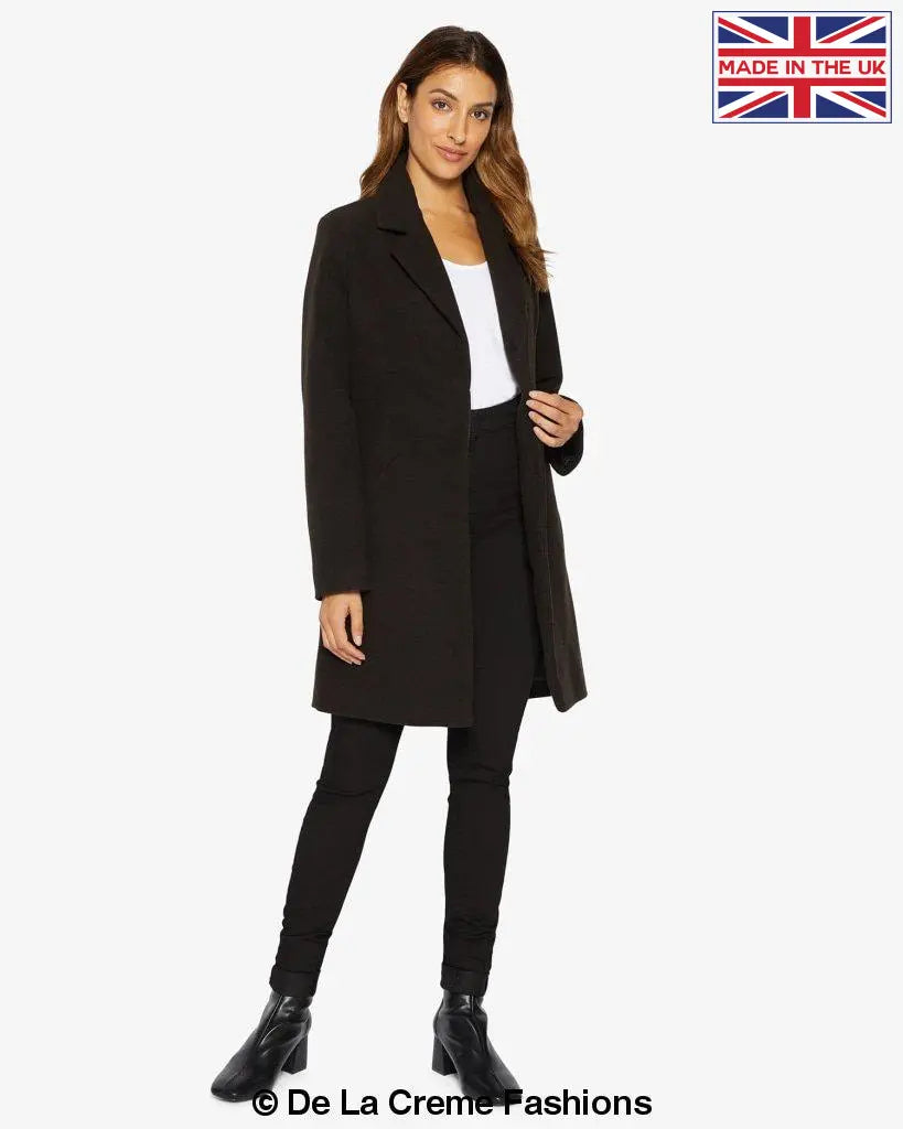 Sara Covert Button Up Coat