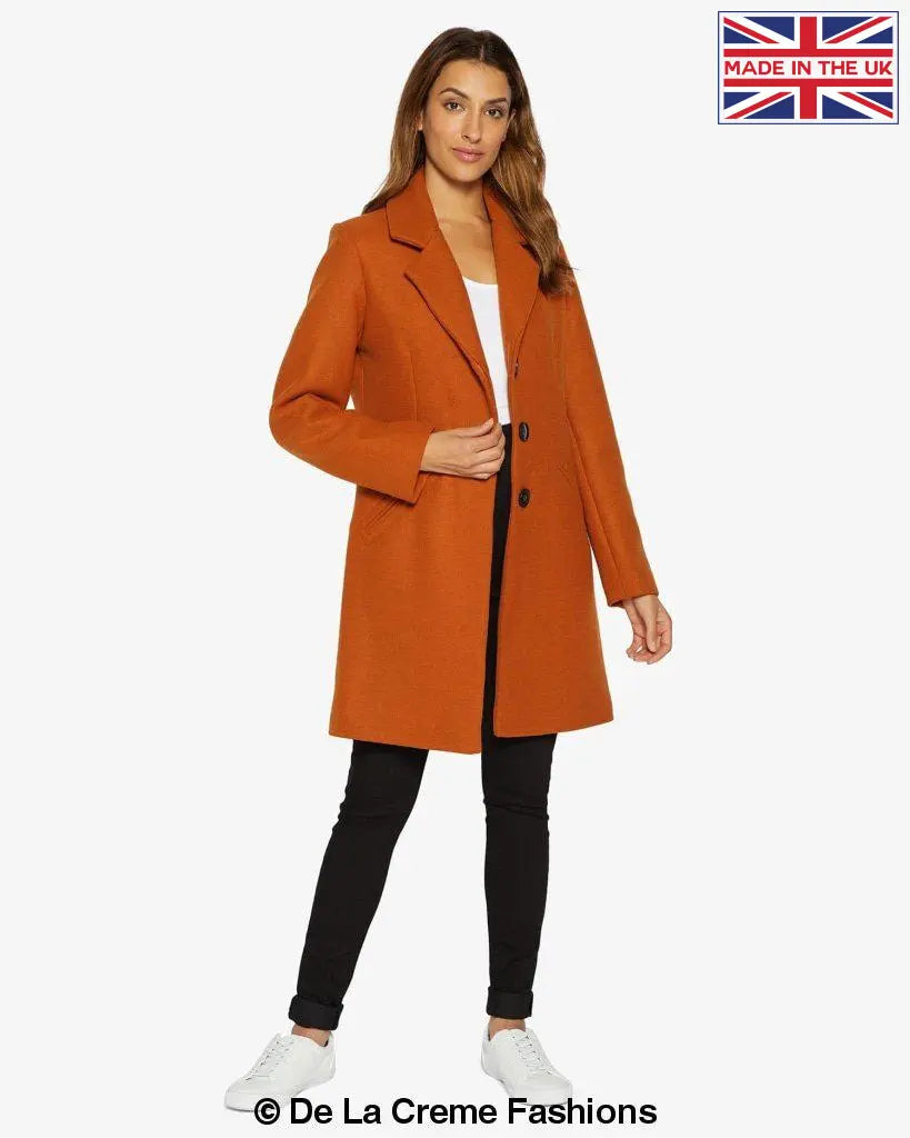 Sara Covert Button Up Coat