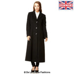 De La Creme - Womens Slim Fit Long Winter Coat