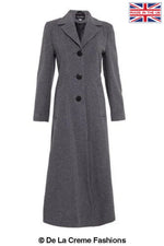 De La Creme - Womens Slim Fit Long Winter Coat