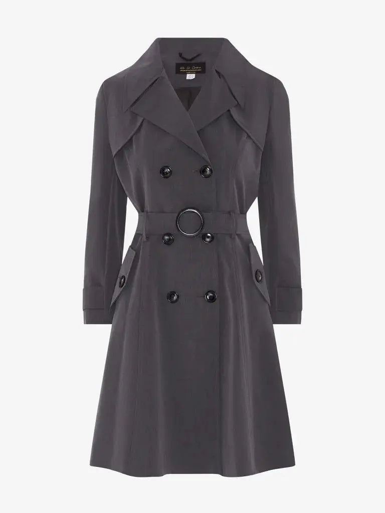 Grey mac coat womens online