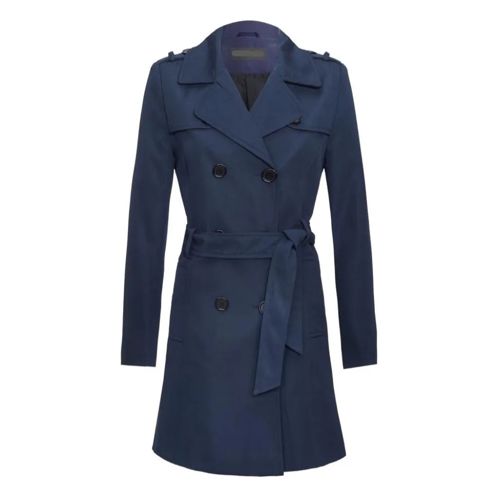 De La Creme - Womens Spring/summer Double Breasted Trench Coat