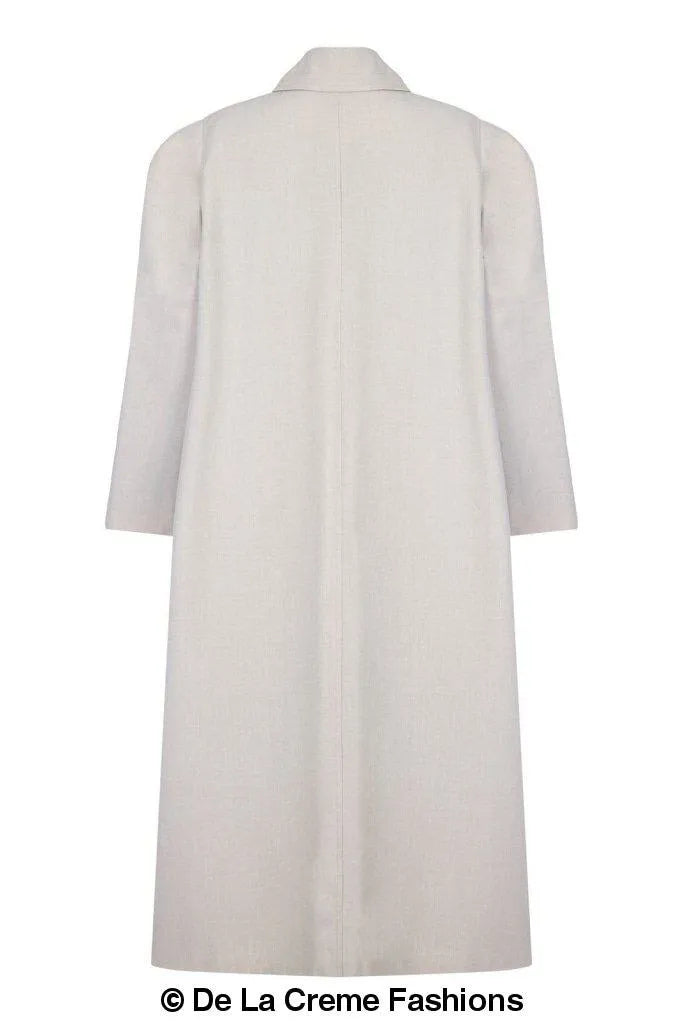 De La Creme - Women's Spring/Summer Plus Size Long Coat