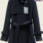 VENTURA - Tailored Stylish Collarless Trench Coat